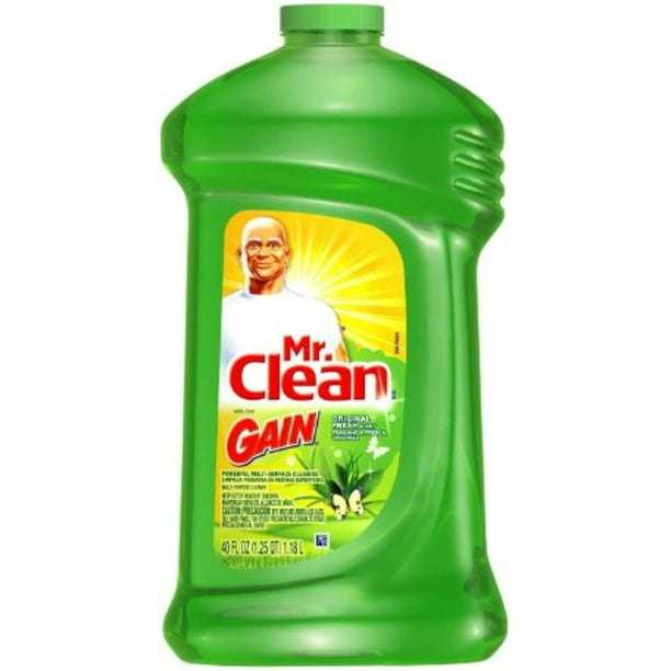 Mr Clean Multi Purpose Cleaner Gain Scent 40 Oz 2 Pack