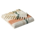 thumbnail image 2 of Better Homes & Gardens Faux Mohair Cozy Couch Throw Blanket Ivory Plaid, 50x72", 2 of 4