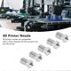 thumbnail image 4 of High quality 5pcs 3D Printer E3D V6 Copper Plated Nozzle Extruder Print Head M6, 4 of 5