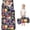 Pioneer Flower Floral Print Pattern, variant on Pioneer Flower Floral Print Pattern Toddler Nap Mat for Teens Preschool Daycare, Teens Sleeping Mat Bag, Toddler Sleeping Bag with Pillow