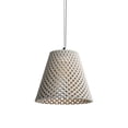 thumbnail image 7 of Golden Lighting Clarus 14in Integrated LED Pendant in White Sandstone Cement, 7 of 7