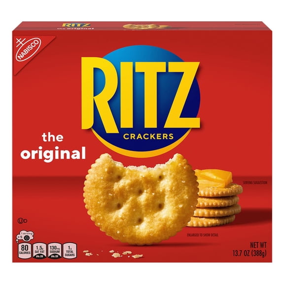 Pack of 2 - Nabisco Ritz Original Crackers 13.7 oz