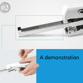 thumbnail image 4 of Professional Heavy Duty Stapler, Effortless Operation Metal Construction Desktop Stapler with High Capacity Stapling for Office and Home, 4 of 5