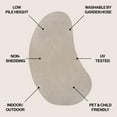 thumbnail image 4 of JONATHAN Y SHAPES 6 x 9 Area Rug, Evan Rustic Organic Curve - Beige, SHP102C-6, 4 of 8