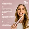 thumbnail image 4 of AquaSonic Vibe Electric Toothbrush Set - ADA Accepted, Rechargeable, 4 Modes, Travel Case, 8 Brush Heads - Pink, 4 of 7