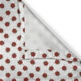 thumbnail image 5 of Ambesonne Cartoon Grommet Curtain, Ladybugs Funny Art Pattern, 50" x 72", White and Red, 5 of 6