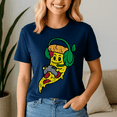 thumbnail image 5 of Dabbing Pizza Shirt, Slice Fun Graphic For Food Lovers Tshirt, Funny Pizza Lover, 5 of 5