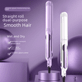 thumbnail image 3 of Plancha de pelo lacio, portátil, de iones negativos, de cerámica, eléctrica, rizador de pelo húmedo y seco, 3 of 4