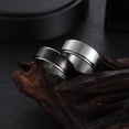 thumbnail image 3 of Mens Titanium Steel Ring Rotating European Design Black and Silver Band Durable Stylish Ring for Men Fashion Jewelry Ring Gift, 3 of 4