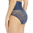 thumbnail image 3 of Maidenform Womens Tame Your Tummy Brief, XL, Navy Lace, 3 of 3