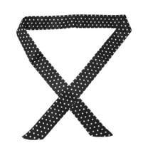 Unique Bargains 1 Pc Headband Multi-function Ribbon Hairband for Women White