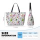 thumbnail image 4 of Fotbe Fun Animal with Unicorn Bolsa de Viaje para Playa - Resistente al Agua, Bolsa Tote de Gran Capacidad y Ligera con 7 Bolsillos para Mujeres y Hombres, 4 of 7