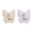 B, variant on Butterfly Rotating individual Adhesive Hooks,Butterfly Clasp Bathroom Corner Hook with 3-Hook 270° gyrate,None Drill Wall Mount Storage Hooks for Home Kitchen swinging Keys Bags To