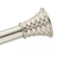 thumbnail image 1 of Élégant Home Fashions RO30055 Tige de Douche Décorative Tissée - Brosse Nickel, 1 of 1