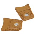 thumbnail image 4 of <p>2pcs Finger Protector, Comfortable Genuine Leather Coin Thimble, Leather Coin Thimble, For Sewing Stitching Craft Accessories Sewing Tool</p>, 4 of 7