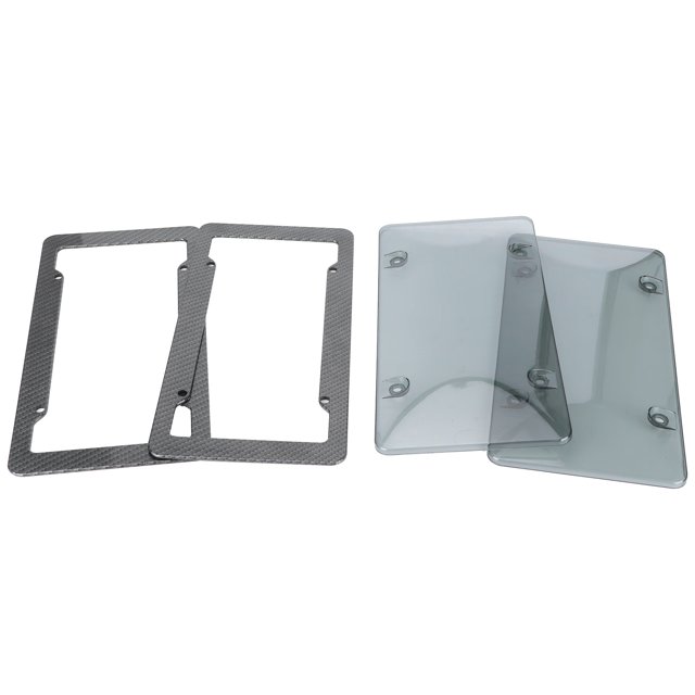 Titulares De Licencias, Portanúmeros De Placas A Prueba De Lluvia Para La Decoración Del Automóvil Para El Kit De Cubierta Protectora Cergrey Plate Number Holders