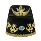 thumbnail image 1 of Ancient Chinese Officer Hat Costume Accessory for Adults for Theater Performances and Cultural Event Black L, 1 of 4