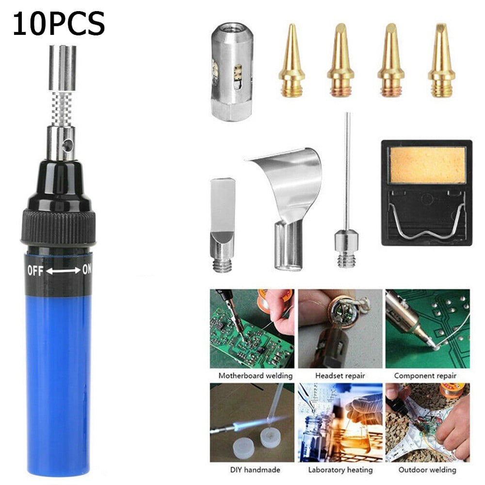 small Jewelry Wood Torch Soldering Iron Kit Adjustable Flame Wood Soldering Torch Wood Welding Torch Temperature Welding Tool Adjustable Temperature Welding 