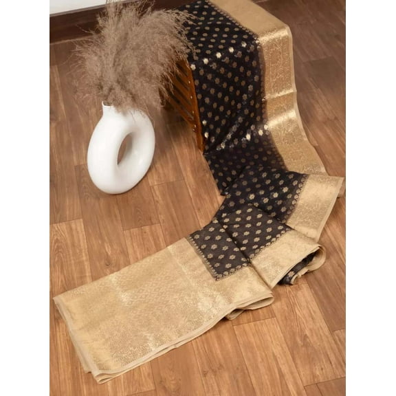 ENTELLUS | Banarasi Saree with Silk Georgette