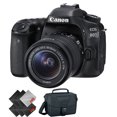 thumbnail image 1 of Canon EOS 80D DSLR Camera with 18-55mm Lens + 2 Year Accidental Warranty, 1 of 3