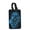 Black Dragon Blue Glow, variant on WIRESTER Rectangle PU Leather Luggage Tags for Travel Suitcase Baggage 4.05 x 2.83 inches - Sky Blue Galaxy Nebula