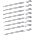 thumbnail image 1 of 8 Pack Diamond Nail File Metal Nail File, Stainless Steel Double Side Nail File for Salon Home and Travel Men Women(7 Inch) Sliver, 1 of 5