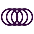 thumbnail image 1 of 4Pcs Magnetic Adapter Ring, Magnetic Wireless Charger Conversion Kit, Purple, 1 of 8