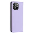 thumbnail image 3 of Mantto Slim Wallet Phone Case for Apple iPhone 14 Plus,Hidden Magnetic Closure Folio Flip Kickstand Credit Card Slots Shockproof Premium PU Leather Wallet Protective Phone Case,Lightpurple, 3 of 9