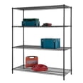 thumbnail image 6 of Excel NSF Multi-Purpose Heavy Duty 4-Tier NSF Wire Shelving Rack, 36 x 18 x 72-Inch, Black, 6 of 7