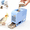 Blue, variant on Bird Feed Shell Blowing Machine with 2 Visible Drawers, No Mess Automatic Bird Seed Husks Separator for Parrot, Finch & All Bird Seed Types