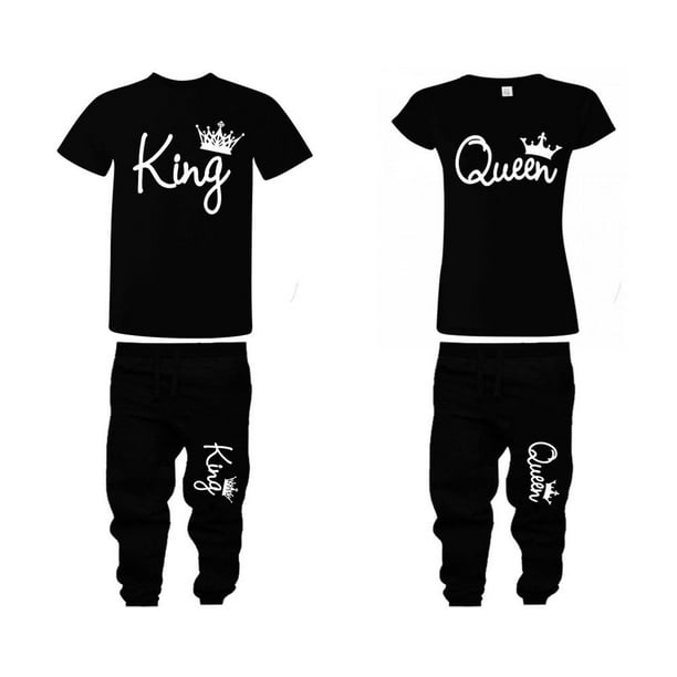 king and queen jogger sets