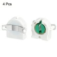 thumbnail image 3 of Uxcell T8 Lamp Holder Socket Non-Shunted Light Holder 30x27x16mm for LED Fluorescent Tube, Pack of 4, 3 of 5