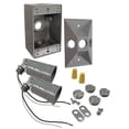 thumbnail image 2 of Bell Switch Incandescent Textured White Light Weatherproof Kit, 2 of 2