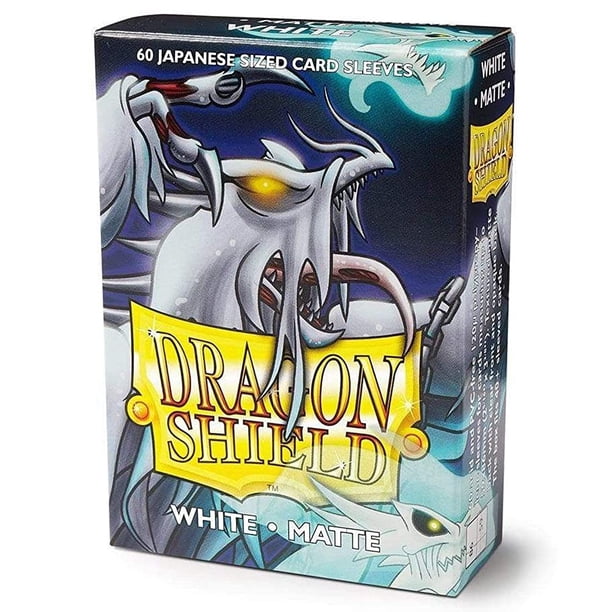 Dragon Shield - Mini fundas para tarjetas de 60 unidades, color blanco japonés