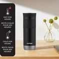 thumbnail image 3 of Contigo Byron 2.0 Stainless Steel Travel Mug with SNAPSEAL Lid and Grip, 20 oz (591 ml), Licorice, 3 of 6
