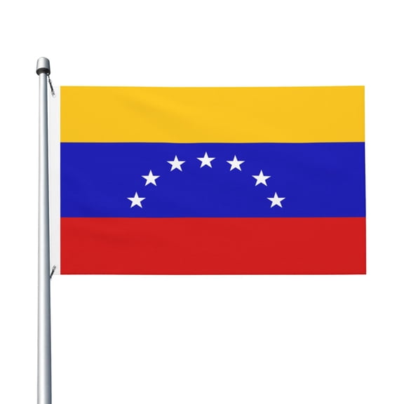 Venezuela Flag Flag Double Sided Printed 3x5 Ft Flag Banner Suitable For Yard Outdoor Party Decorative