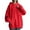 012_Red, variant on QASIEATN Fall Fashion Women Hoodies Daily Casual Pullover for Womens Pocket Hooded Sweatshirts Long Sleeve Button V Neck Drawstring Hoodies