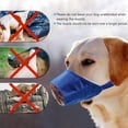 thumbnail image 3 of Dog Muzzle, Soft Anti-Biting Barking Chewing Muzzle, Breathable Waterproof Adjustable Muzzle for Small Medium Dogs, 3 of 7