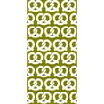 thumbnail image 2 of CafePress - Olive And White Twisted Yummy Prestzel - Large Beach Towel, Soft 30"x60" Towel with Unique Design, 2 of 3