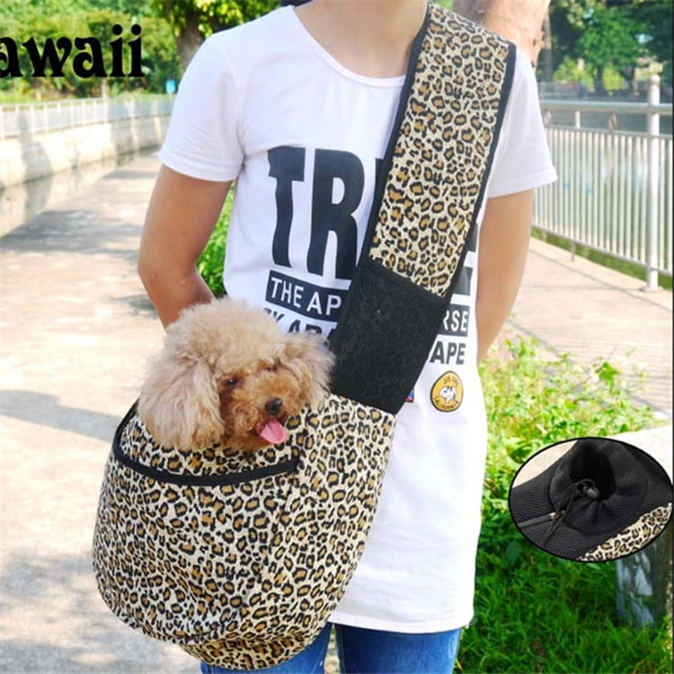 Dog Carrier Sling Pet Sling, Adjustable Pet Sling Carrier for Dogs/Cats