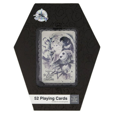 Disney Parks Nightmare Before Christmas 52 Playing Cards New with (Best Playing Cards Brand)