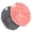 Grey+Pink, variant on Okaka Silicone Body Scrubber Exfoliating Shower Bath Brush 2 Pack (Grey & Pink)