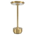 thumbnail image 2 of LED Desk Lamp Adjust Brightness 360 Degrees Lighting Quickly Charging Aluminum Table Lamp Gold, 2 of 6