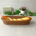 thumbnail image 5 of Travelwant Wicker bread Basket Small Bread Basket Willow Basket Bowl Handwoven Basket Fruit Basket Serving Basket Round Wicker Bowls, 5 of 6