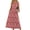 Red Floral, variant on Summer Dresses for Women Sleeveless Casual Long Dress Beach Vacation Sundresses with Pockets