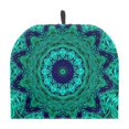 thumbnail image 1 of Tetera acogedora, elegante, creativa, ligera, regalo para amantes del té, decoración, funda para tetera Verde oscuro, 1 of 9