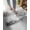 Black, Gray, White, variant on Luxury Plush Bathroom Rugs Mat, Shabby Grey Soft Shaggy Bath Carpet, Oil Painting Vintage Art Gray White Non-Slip Floor Mat for Kitchen, Bedroom, 20"x31.5"