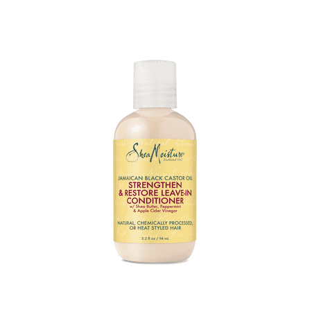 Shea Moisture Jamaican Black Castor Oil Strengthen & Restore Leave-In Conditioner, (Best Conditioner For Black Relaxed Hair)
