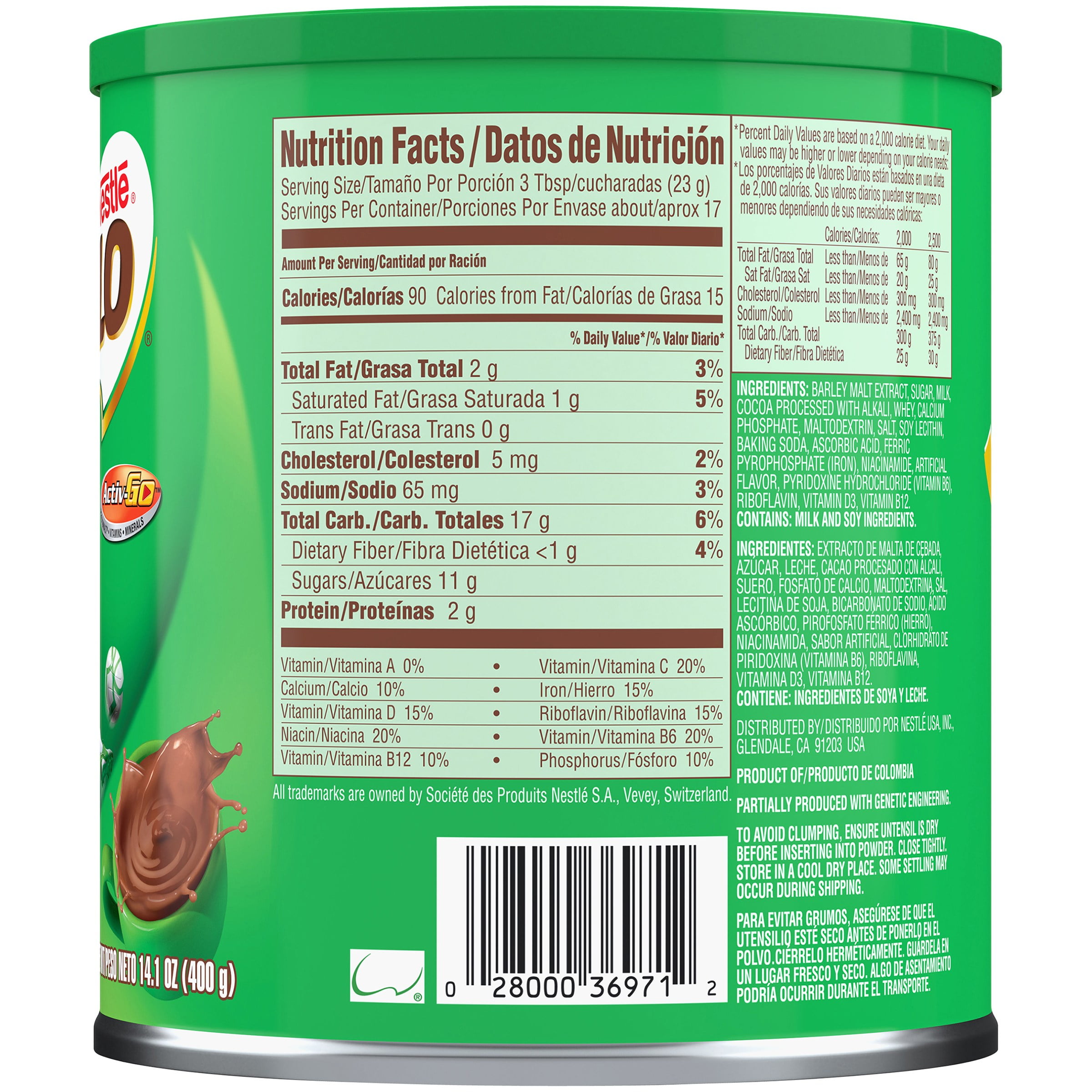 Milo Powder Nutrition Facts Blog Dandk