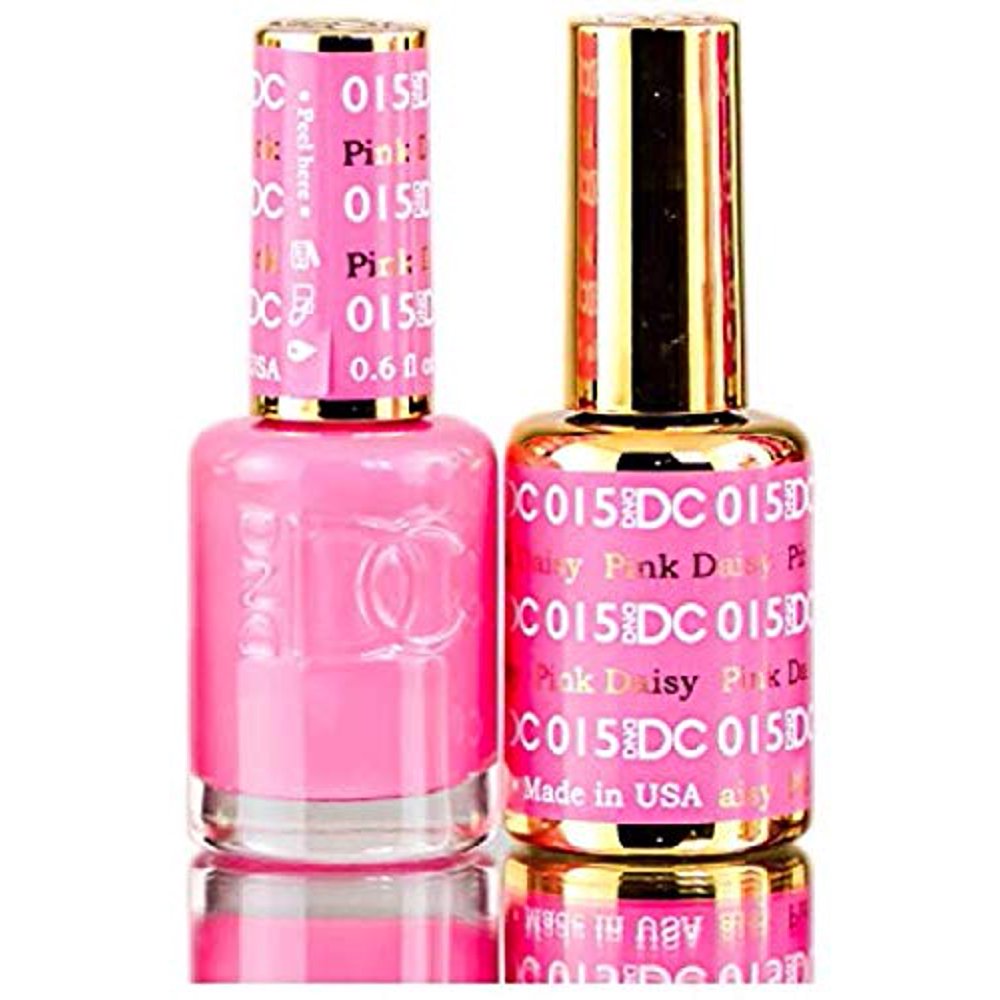 DND DC Pinks GEL POLISH DUO, Gel Lacquer 0.5 oz + Matching Nail Polish